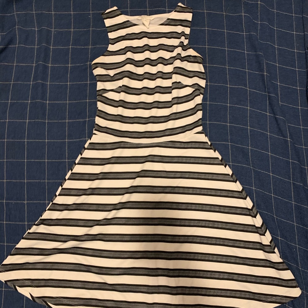 H&M stripped dress size S